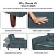 preview thumbnail 19 of 31, Sofa Bed, Futon Couch Bed, Faux Leather Love Seats Sofa, Loveseat Sleeper Bed For Living Room, Guest