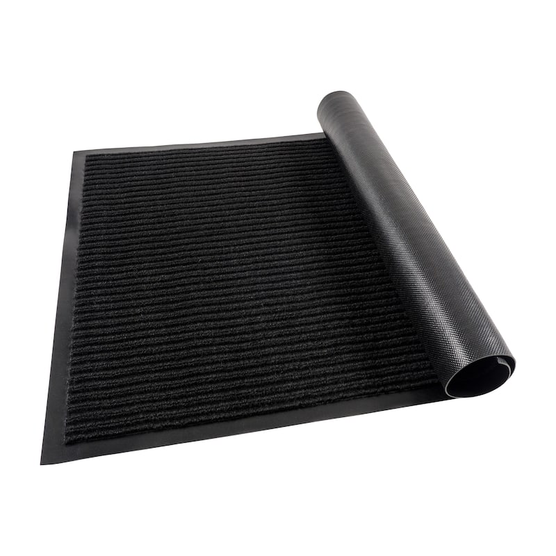 KAF Home Oversized 24"x36" Ribbed Door Mat