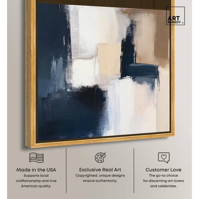 Stormy Hues III Canvas by Art Remedy