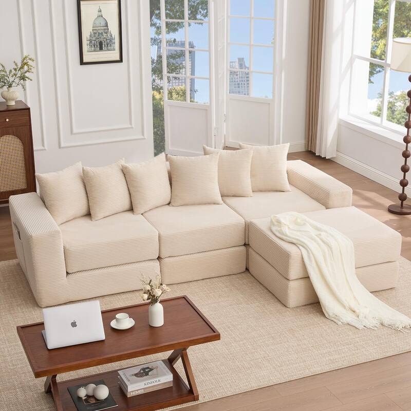 10-in-1 Convertible Sofa Sectional