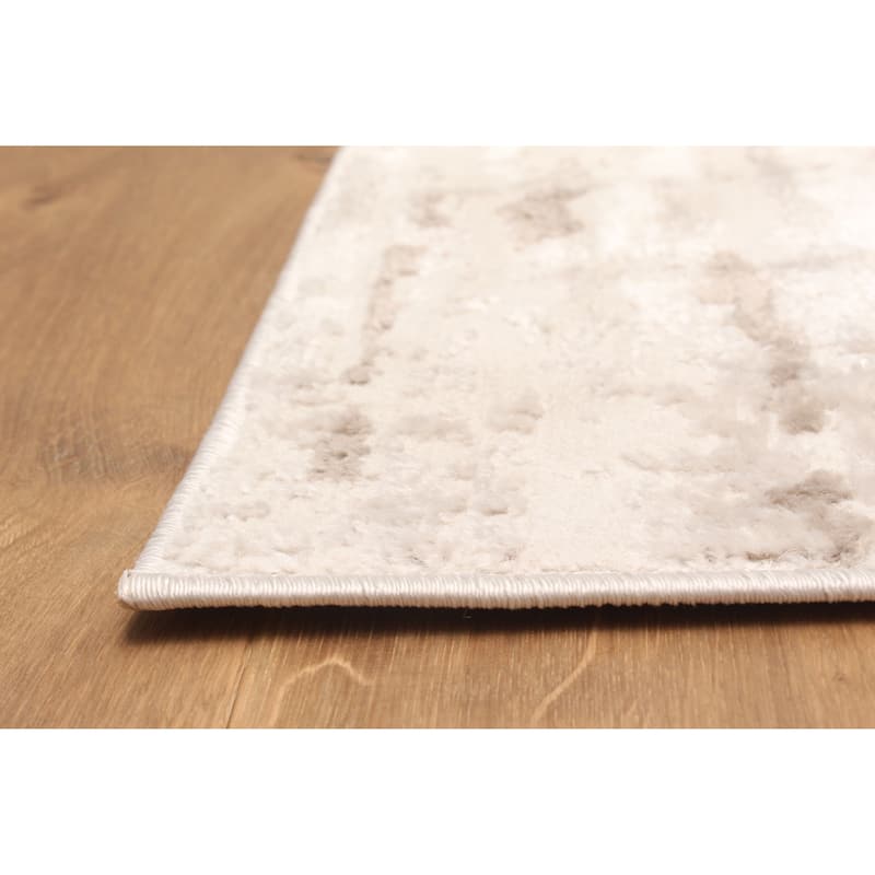 ECARPETGALLERY Machine Made Juniper Taupe Area Rug