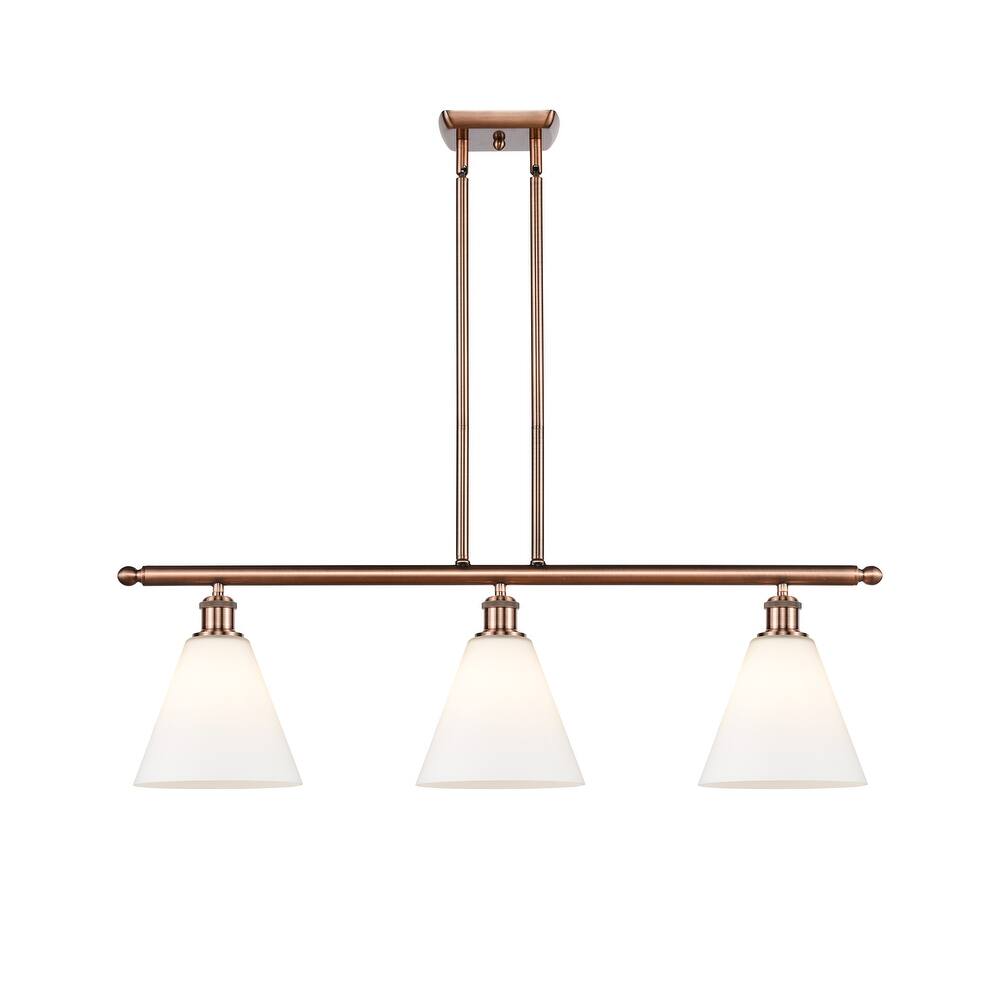 Innovations Lighting Berkshire - 3 Light 36" Stem Hung Island Light