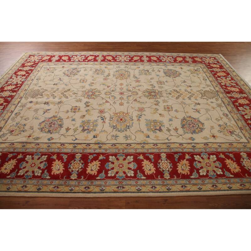 Traditional Kazak Oriental Area Rug Handmade Wool Carpet - 8'4" x 10'5"