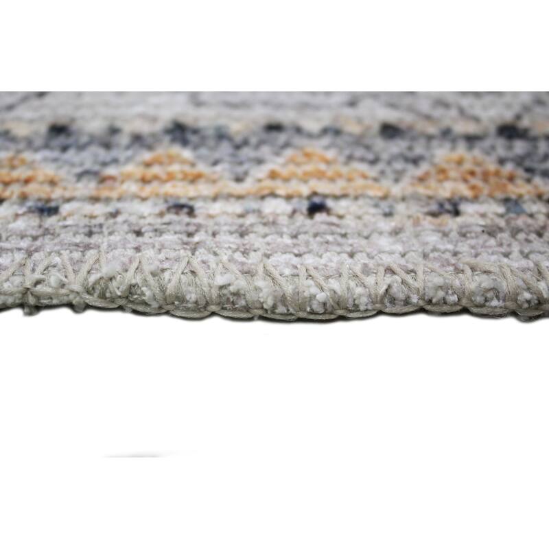 Bashian Zilla Grey Transitional Area Rug