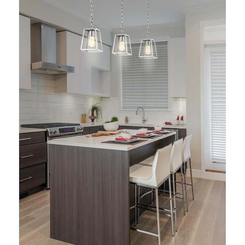 Marais 6.25" Metal LED Pendant, Oil Rubbed Bronze by JONATHAN Y