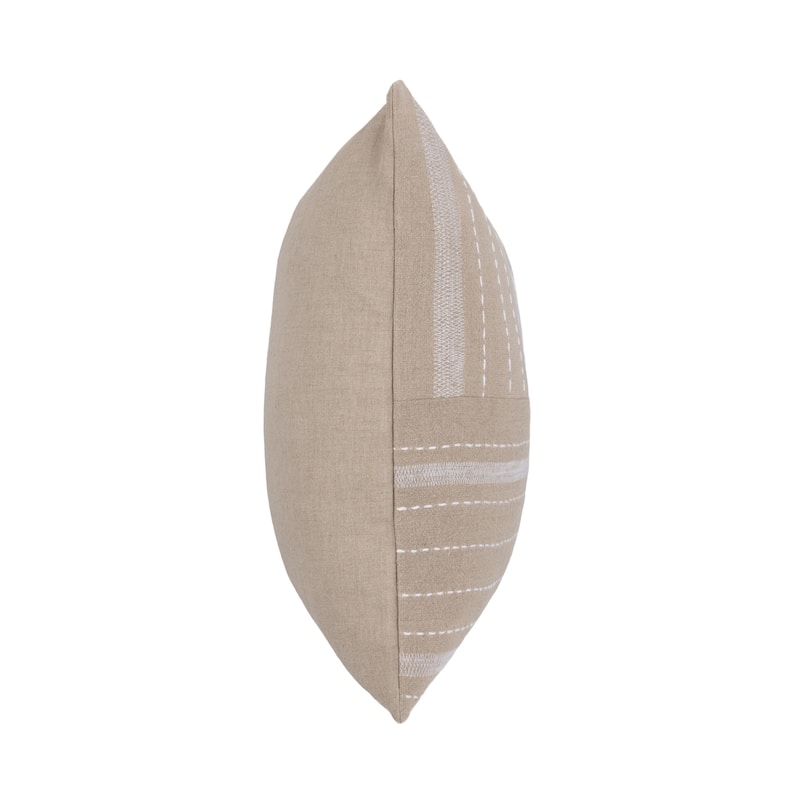 Villa by Classic Home Origin Belgian Linen Blend Throw Pillow