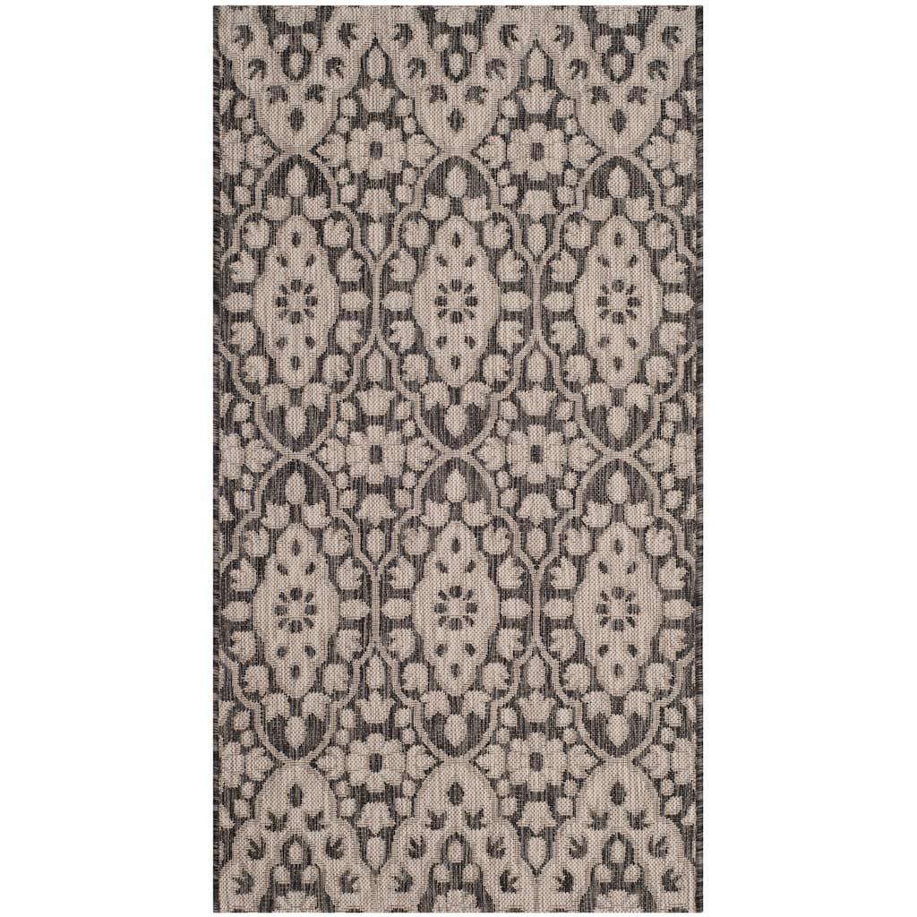 Martha Stewart by SAFAVIEH, Tulip Medallion Indoor/ Outdoor Waterproof Rug