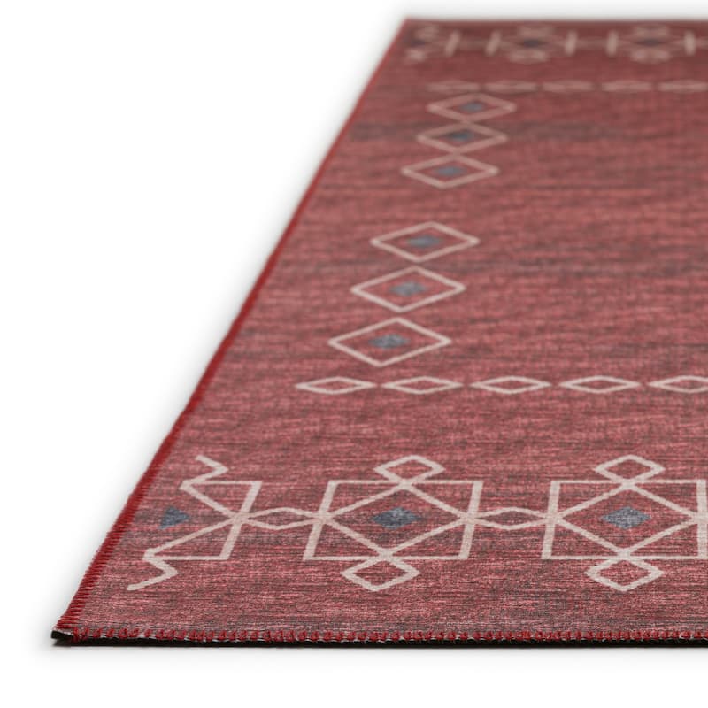Indoor/ Outdoor Addison Yuma Southwest Motif Washable Area Rug