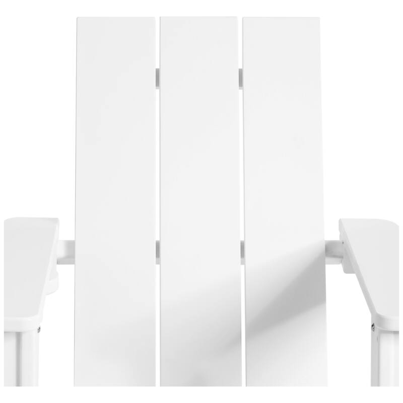 Shoreside Kids Outdoor Poly Adirondack Rocking Chair with Cup Holder (Set of 2)