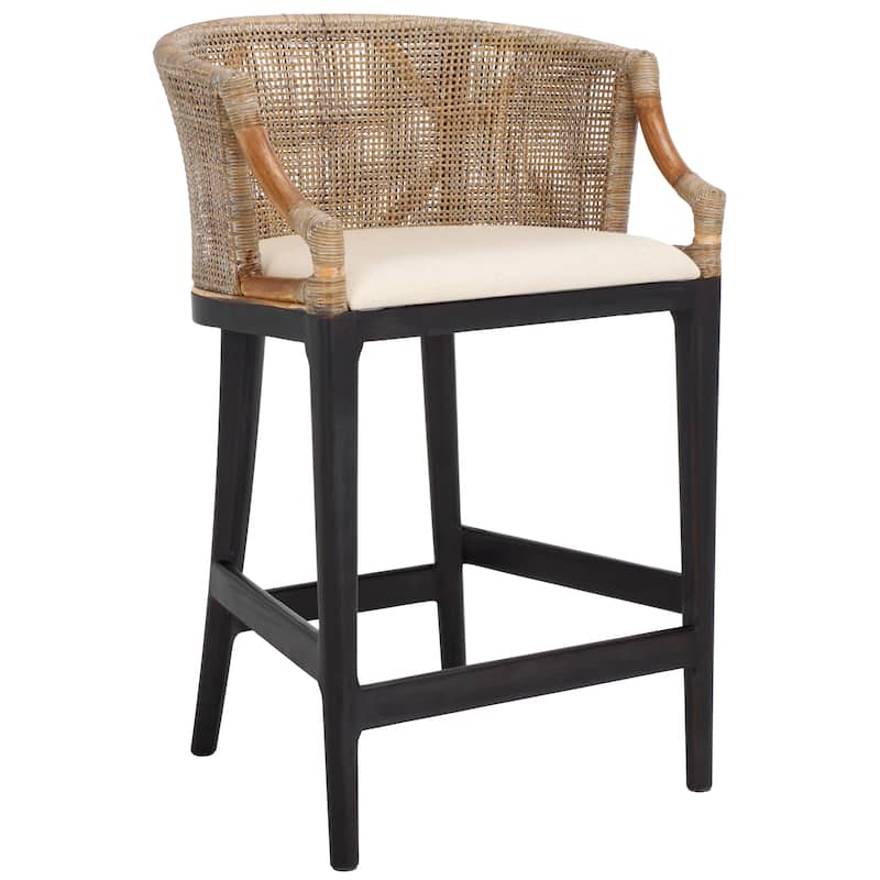 SAFAVIEH Home Brando Counter Stool - 22"W x 21"D x 35"H