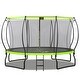 preview thumbnail 1 of 4, Trampoline for Kids with Pole and Safety Enclosure Net Ladder and Wind Stakes Kids