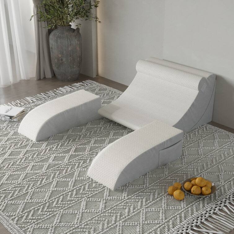 WOWMAX Orthopedic Bed Wedge Pillow Set of 5 for After Surgery Back