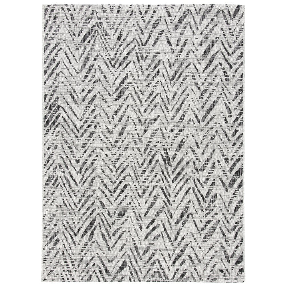 SAFAVIEH Courtyard Thin Indoor/ Outdoor Waterproof Patio Backyard Rug