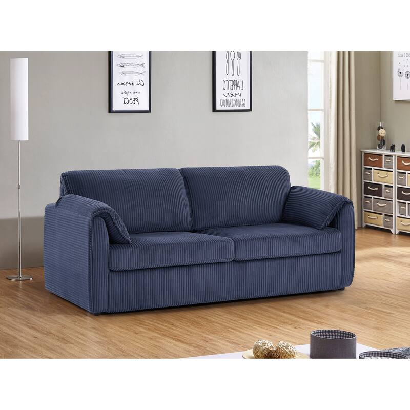 Sleeper Sofa Bed Comfy Pull Out Futon Couch Bed Modern Recliner Sofa Multi-Functional