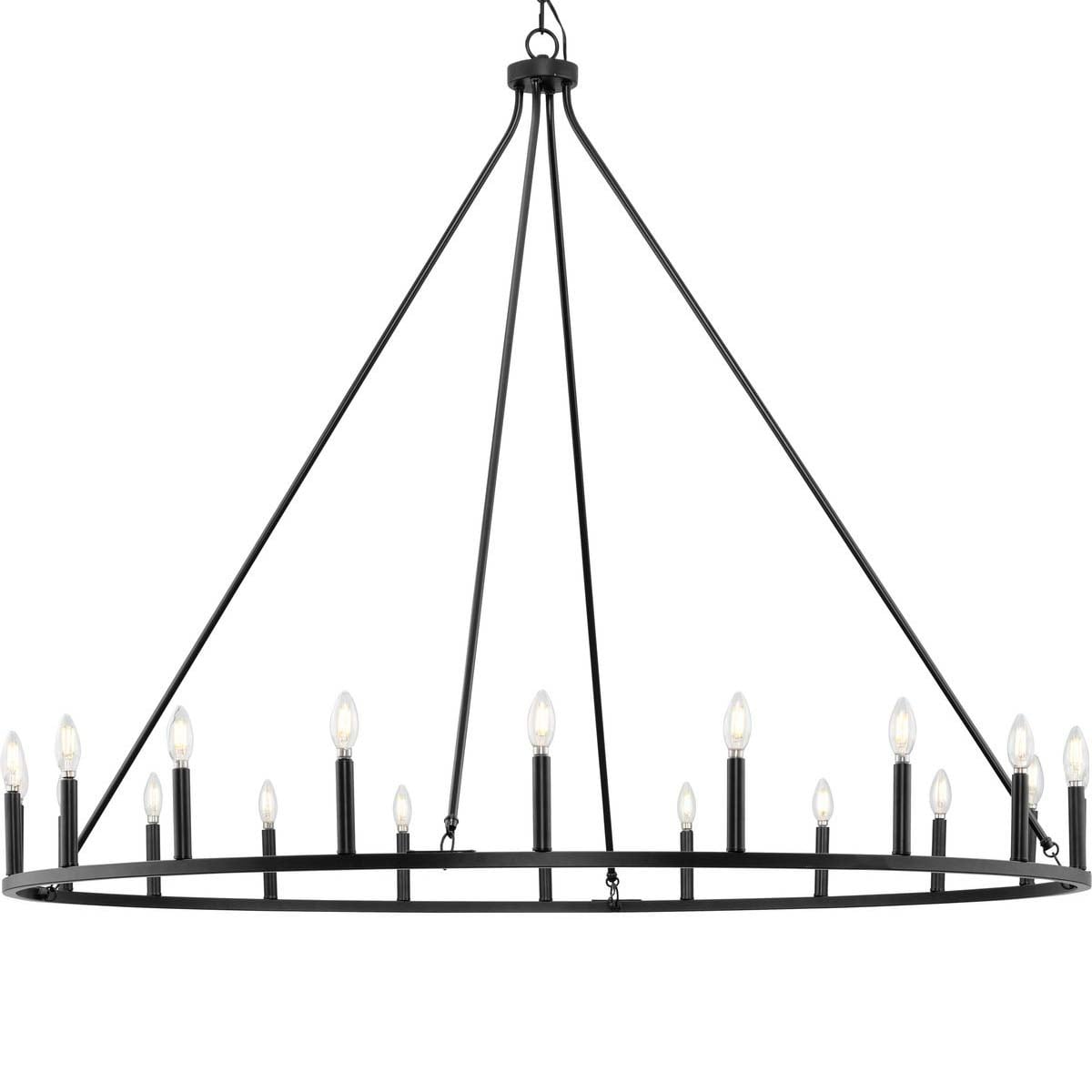 Progress Lighting P400399 Gilliam 20 Light 62" Wide Taper Candle Ring