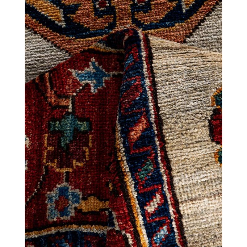 Serapi One-of-a-Kind Hand-Knotted Runner Rug - Light Gray, 2' 9" x 11' 1" - 2' 9" x 11' 1"