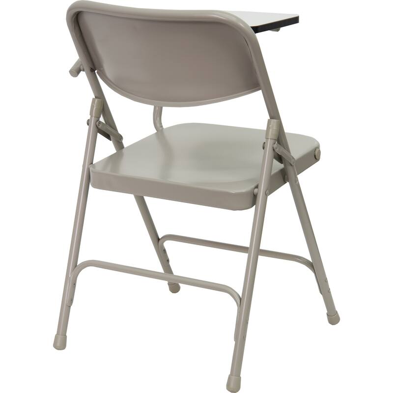 2 Pack Premium Steel Folding Chair with Left Handed Tablet Arm - Event Chair