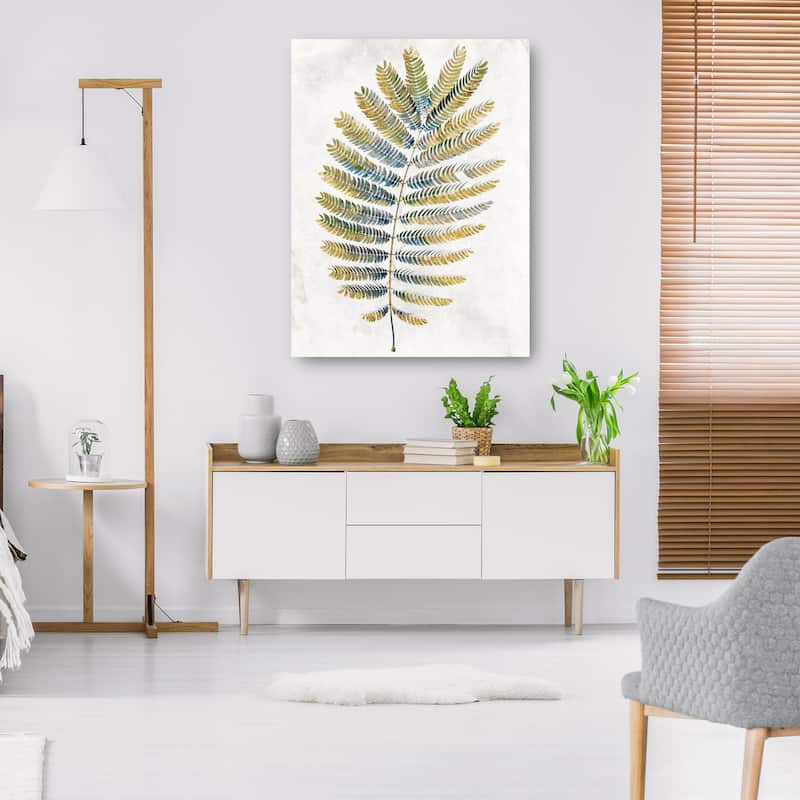 Opulent Ferns I By Studio Arts Canvas Art Print
