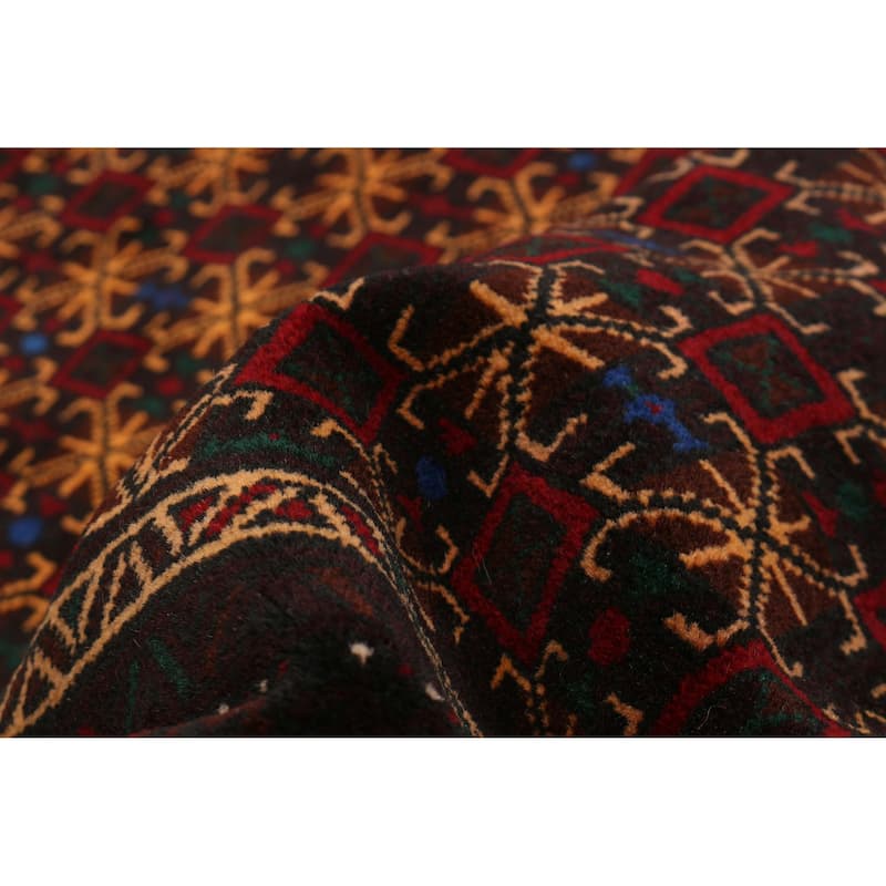 Teimani Red Rug 3'11" x 6'6" - 3'11 x 6'6