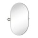 preview thumbnail 5 of 24, TEHOME Elysian Farmhouse Oval Pivot Metal Wall Mirror - 20'' x 30''