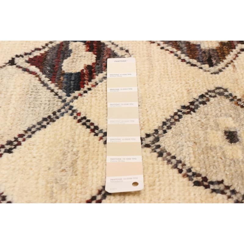 ECARPETGALLERY Hand-knotted Pak Finest Marrakesh Cream Wool Rug - 9'3 x 12'0