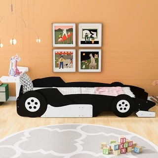 Kid-Friendly Design Twin Size Bed Kids Bed Car Bed - Bed Bath & Beyond ...