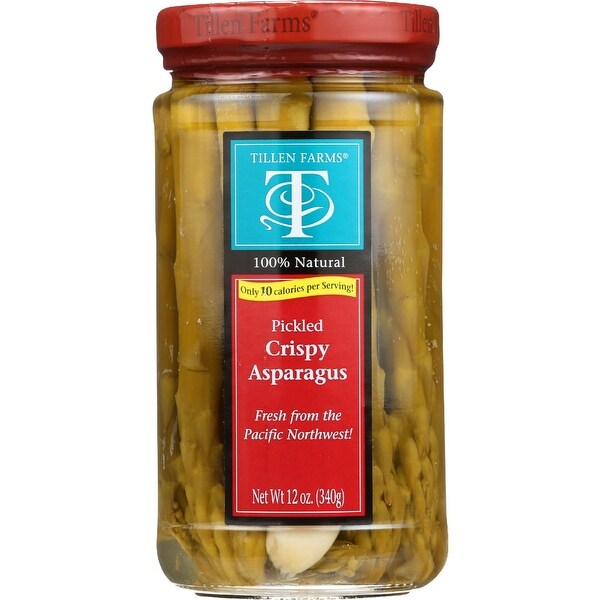 Tillen Farms Asparagus - Pickled - Crispy - 12 oz - case of 6