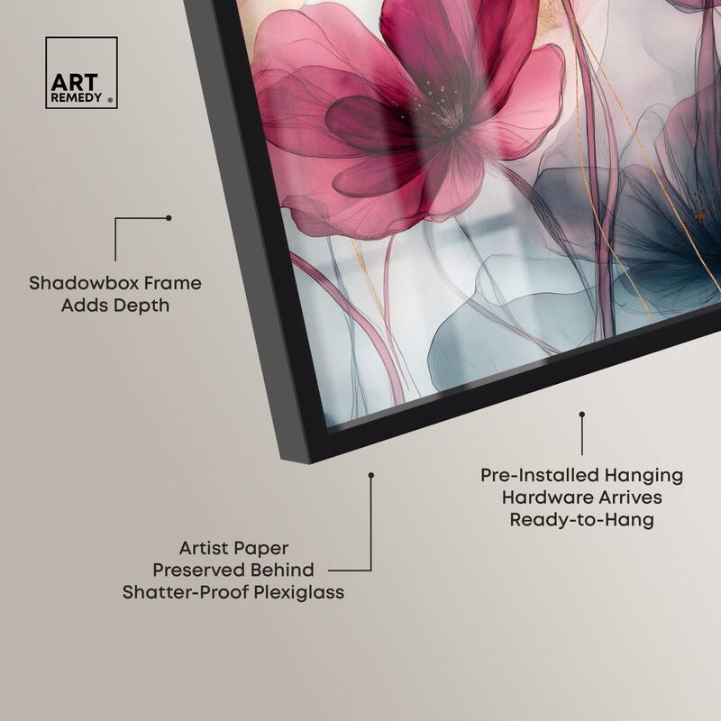 Filigree Flora II Shadowbox by Art Remedy