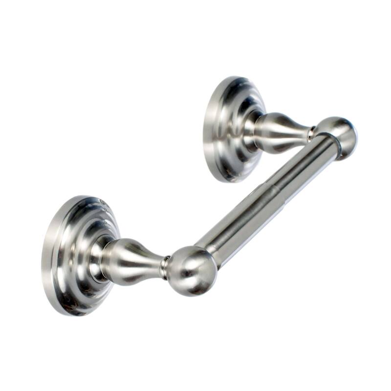 Sure-Loc BL-PH2 Boulder Wall Mounted Spring Bar Toilet Paper Holder - Satin Nickel