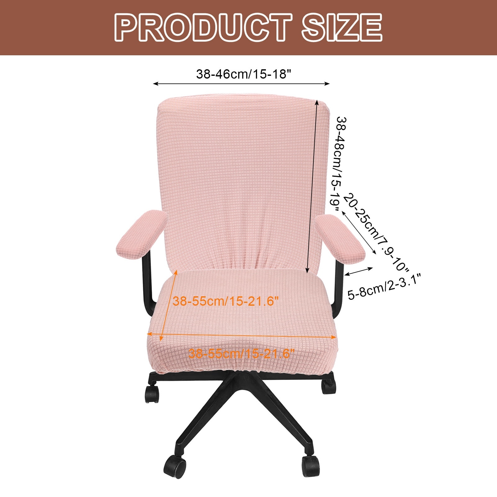Office Chair Covers, Stretchable Computer Chair Slipcover