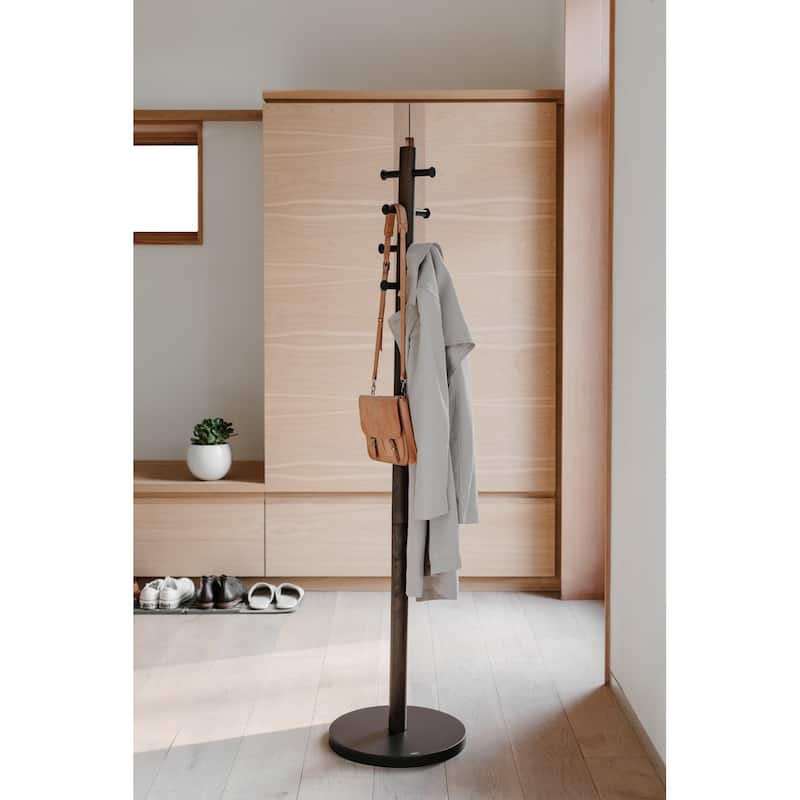 Umbra 1005871 Pillar 16 x 66" MDF and Steel Coat Rack