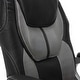 preview thumbnail 49 of 56, Serta Amplify Executive Office Chair with Padded Arms, Faux Leather and Mesh