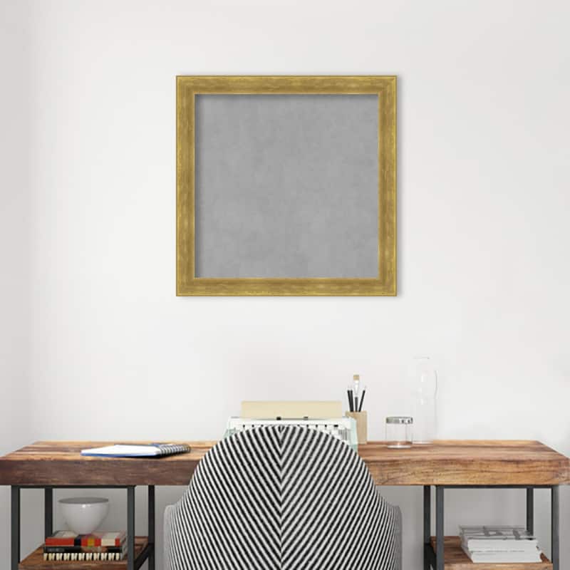 Amanti Art Angled Gold Framed Magnetic Board