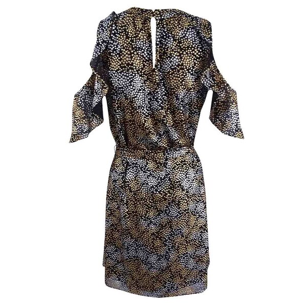 michael kors gold dress