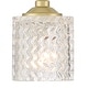 preview thumbnail 7 of 34, Frenia 4-light Modern Dimmable Bathroom Vanity Light with Art Glass