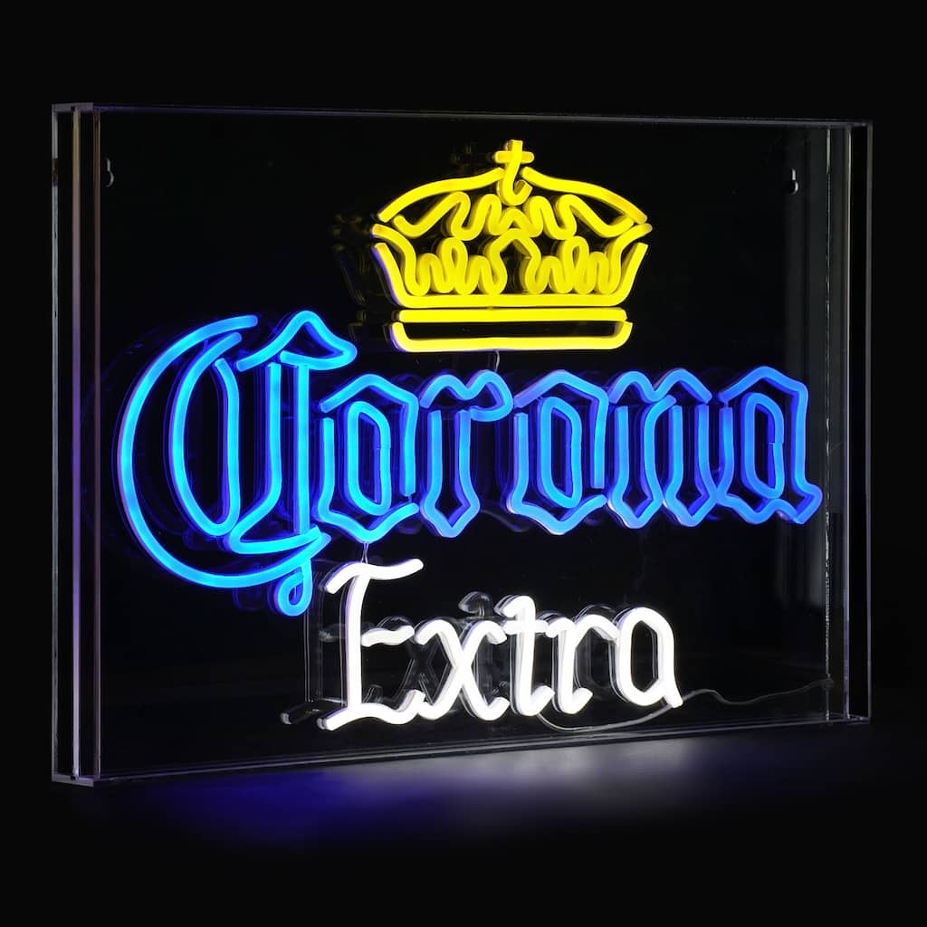 Licensed Corona Extra Acrylic LED Wall Decor Sign - 24" x 16" - 24" x 16"