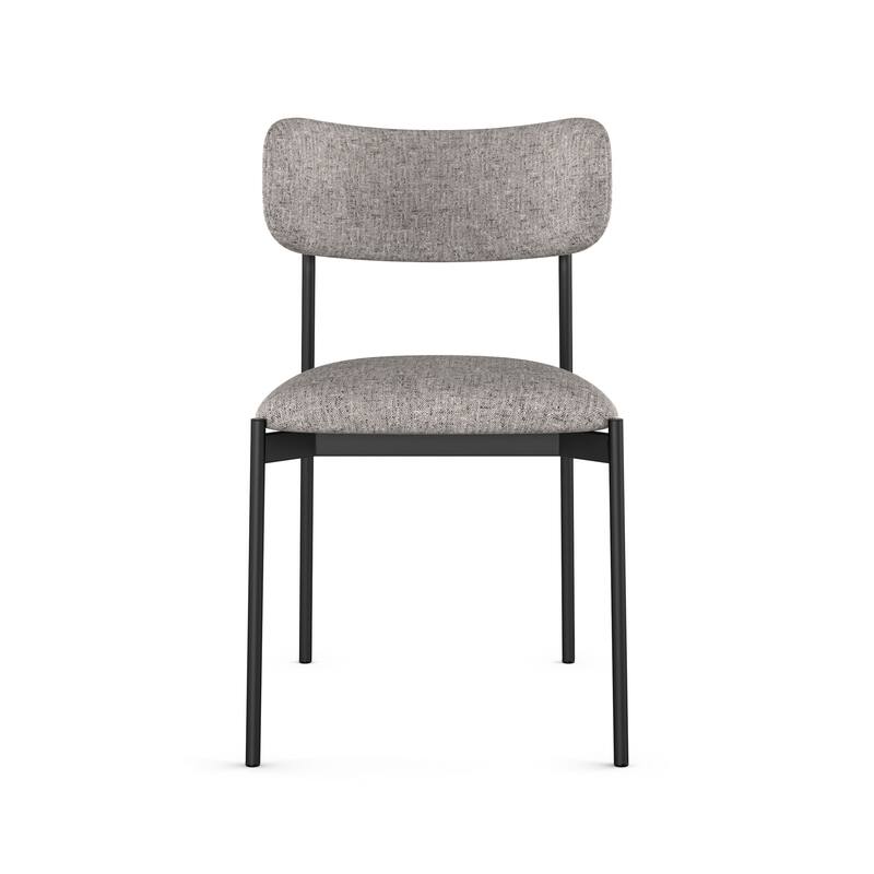 Amisco Yasmina Upholstered Dining Chair with Metal Leg