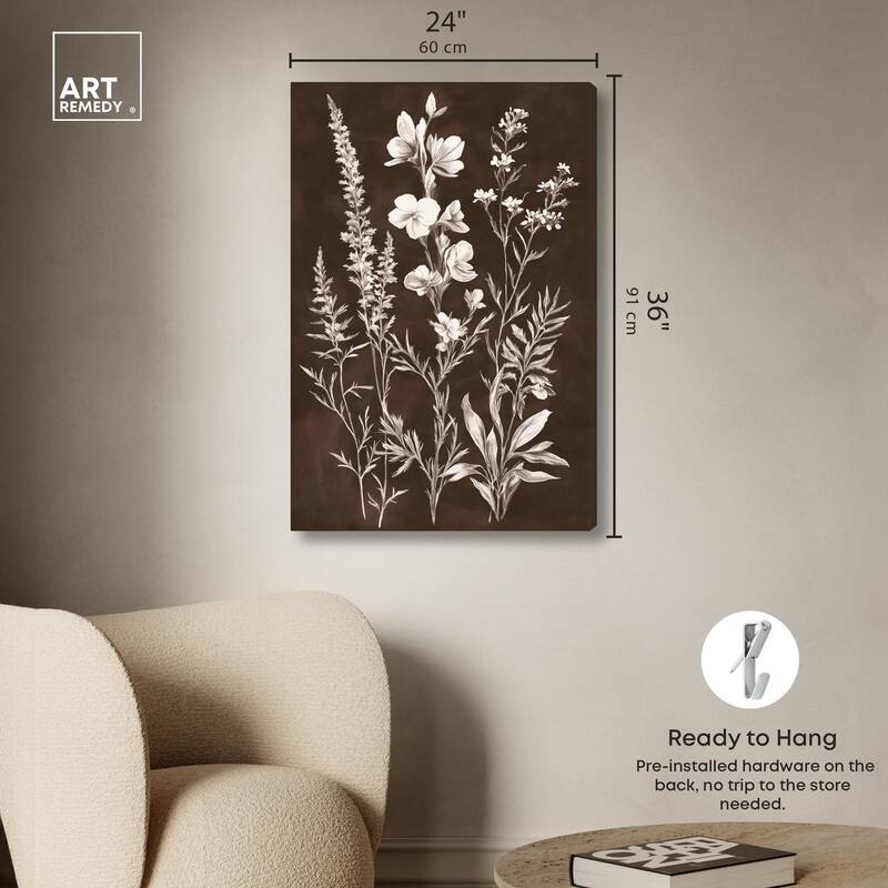 Timeworn Tendrils II Canvas by Art Remedy, Gallery Wrapped