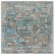 preview thumbnail 16 of 105, SAFAVIEH Handmade Anatolia Ramzia Traditional Rug 6' Square - Light Blue/Brown