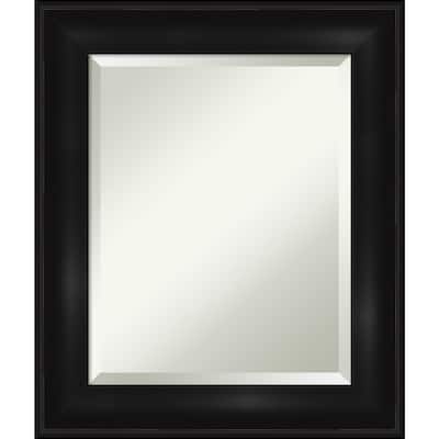 Beveled Wall Mirror - Grand Black Frame - Grand Black