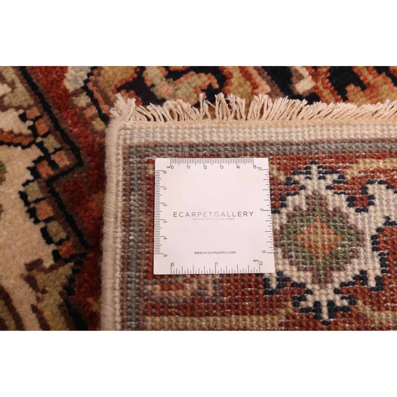 ECARPETGALLERY Hand-knotted Jules Sultane Cream Wool Rug - 2'6 x 7'11