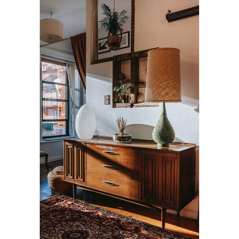 ECARPETGALLERY Hand-knotted Anatolian Vintage Dark Red Wool Rug - 5'3 x 8'10