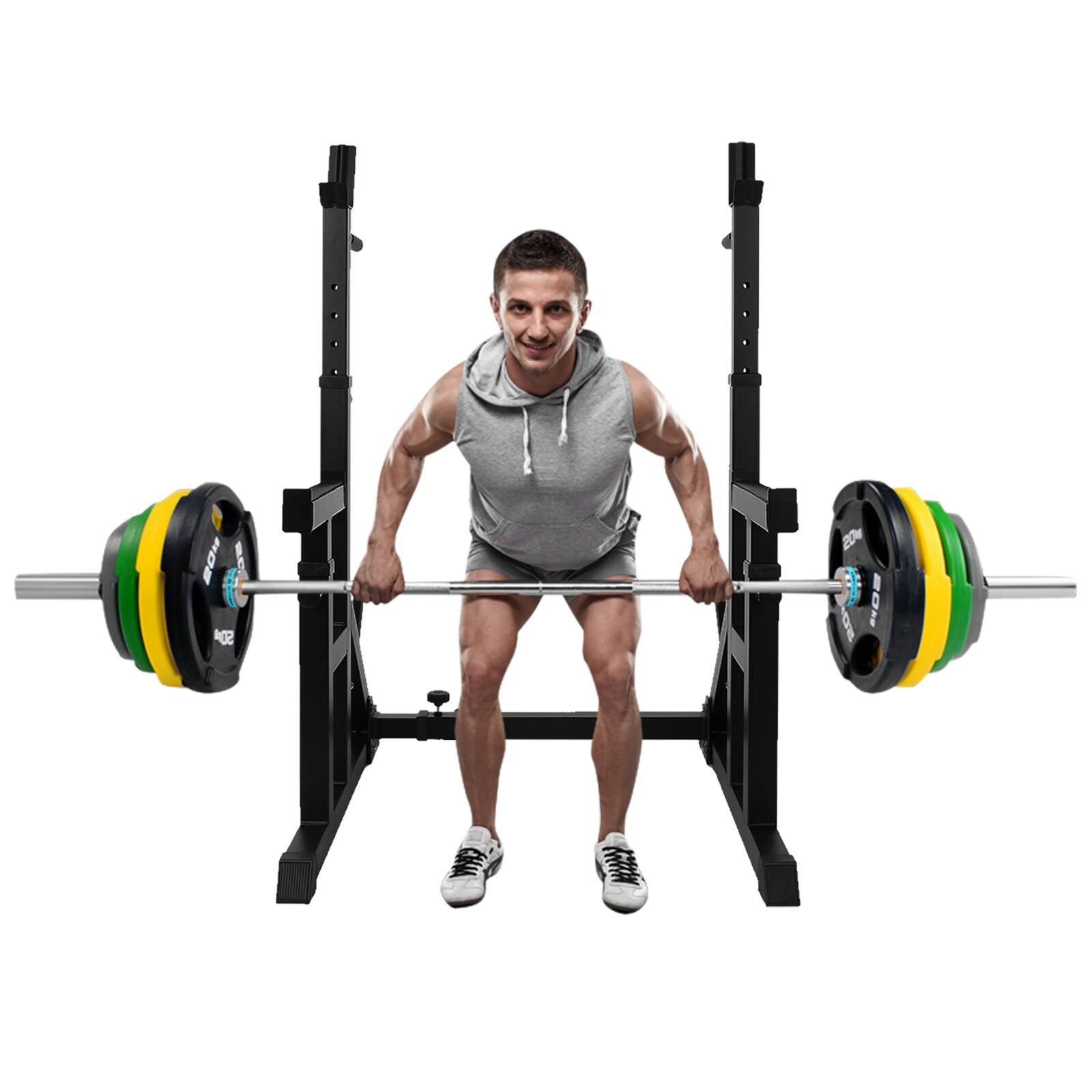 Barbell bench press best sale stand