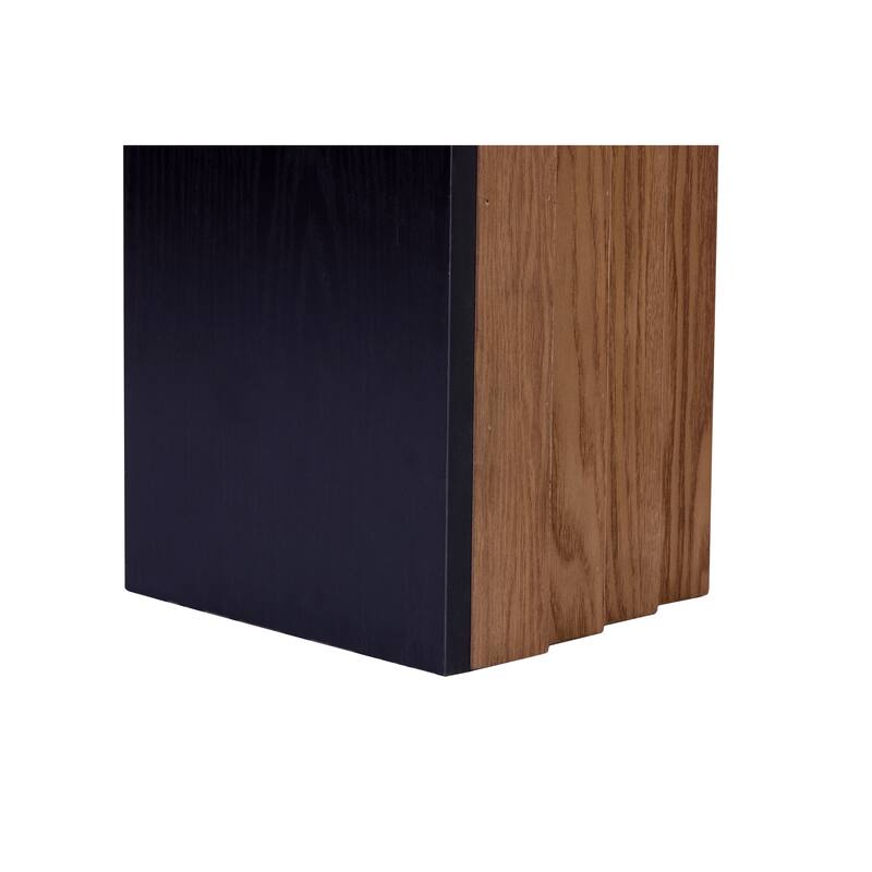 47in Modern Wood Console Table, Entryway Table, Sofa Table - Rustic & Contemporary Design