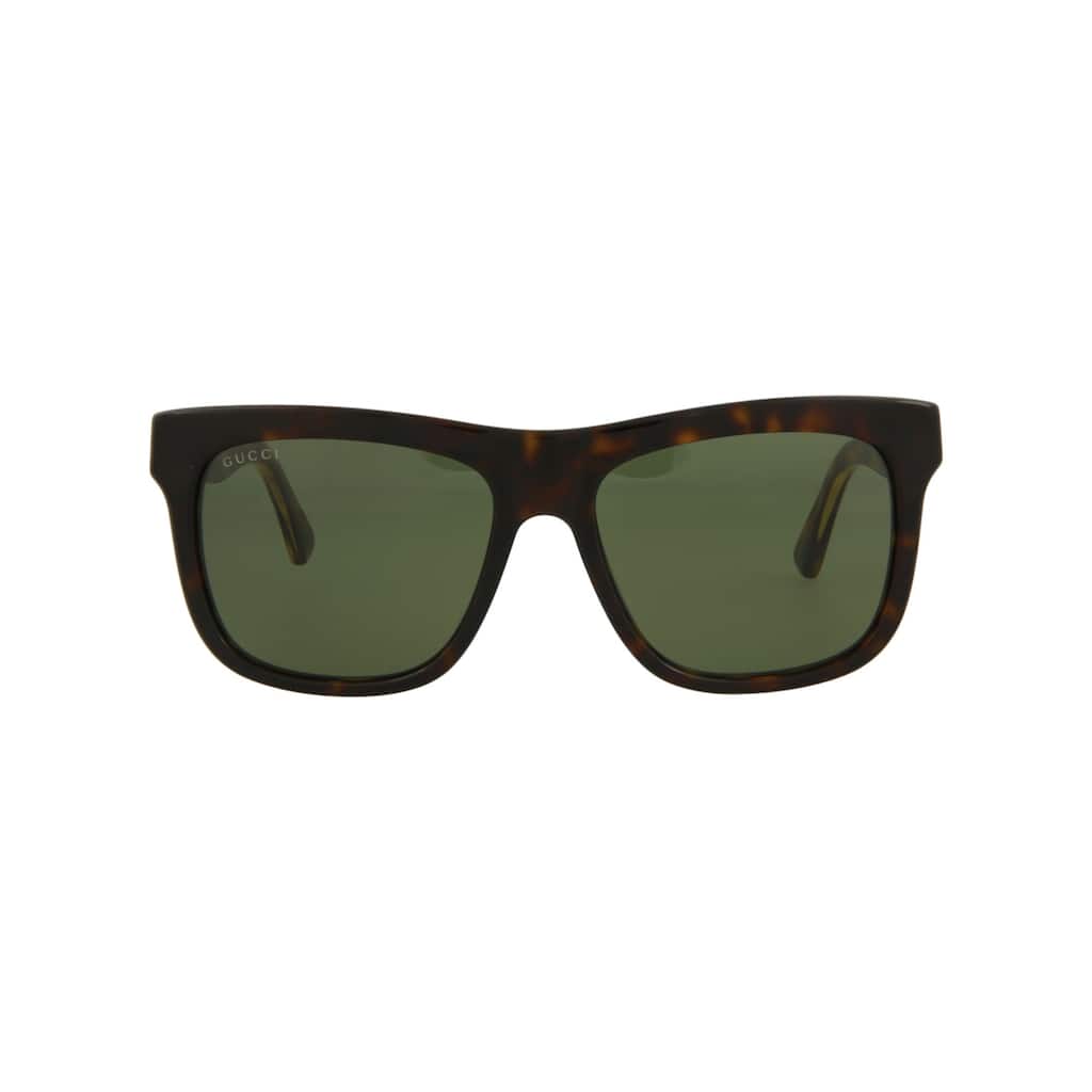Gucci Square-Frame Acetate Sunglasses