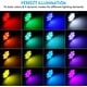 preview thumbnail 3 of 5, LED Underwater Lights with Remote, Battery Operated, Multi-Color, Pack of 4