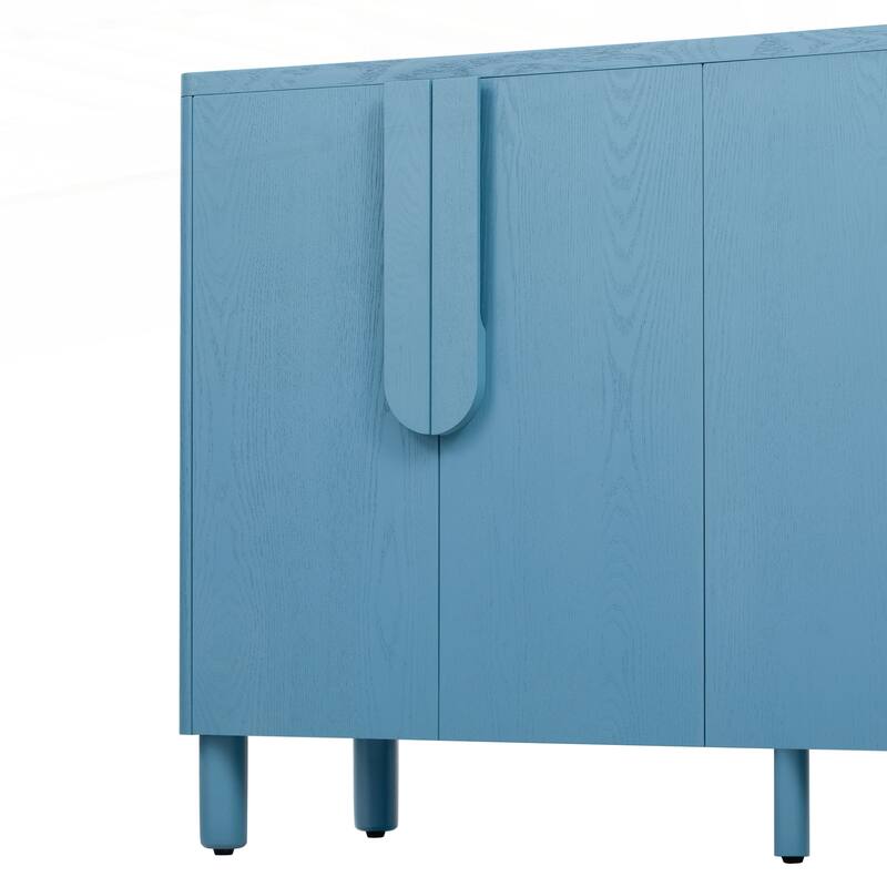 4-Door Buffet Cabinet with Storage
