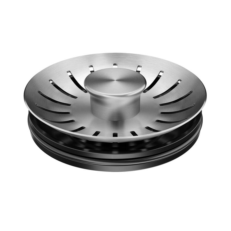 KRAUS Universal Kitchen Sink Strainer/ Stopper for Garbage Disposals - 3 3/8" x 2 1/8"