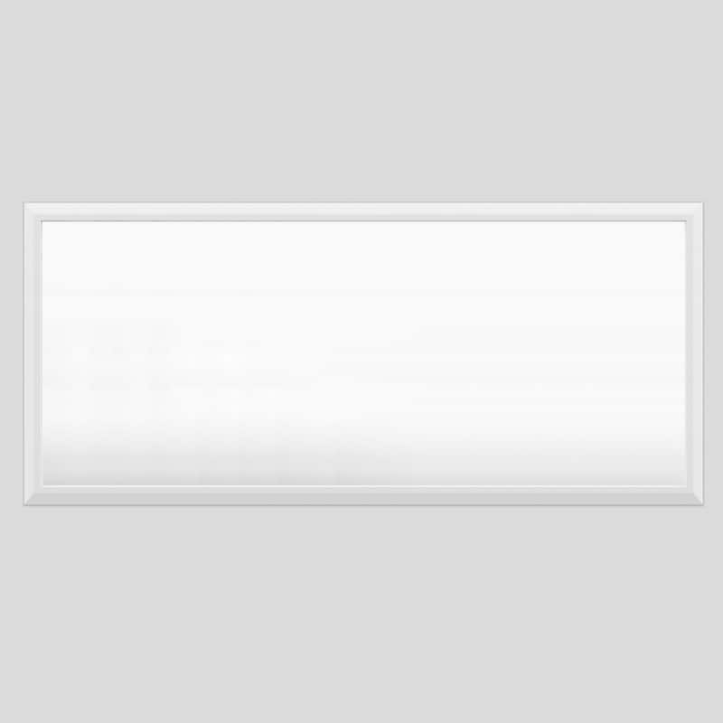 KIOTEE Full size Metal Bathroom Mirror with 5-Year Warranty