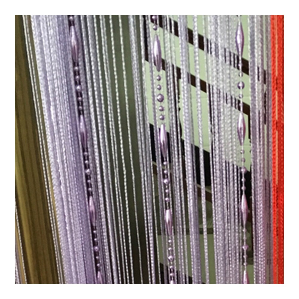Shop Beads String Door Curtain Home Decoration 3mx3m Purple